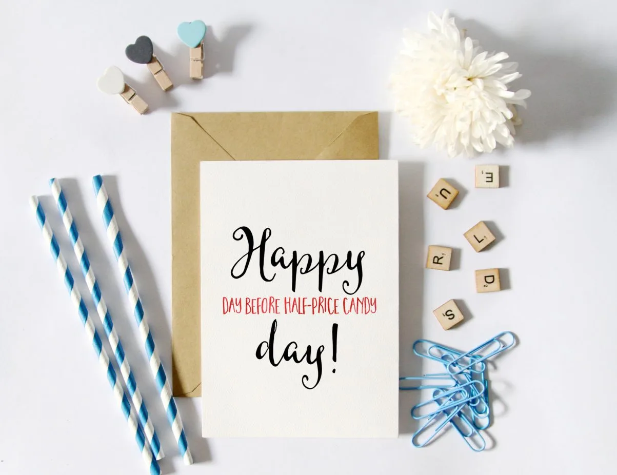 nice butt valentine's day card