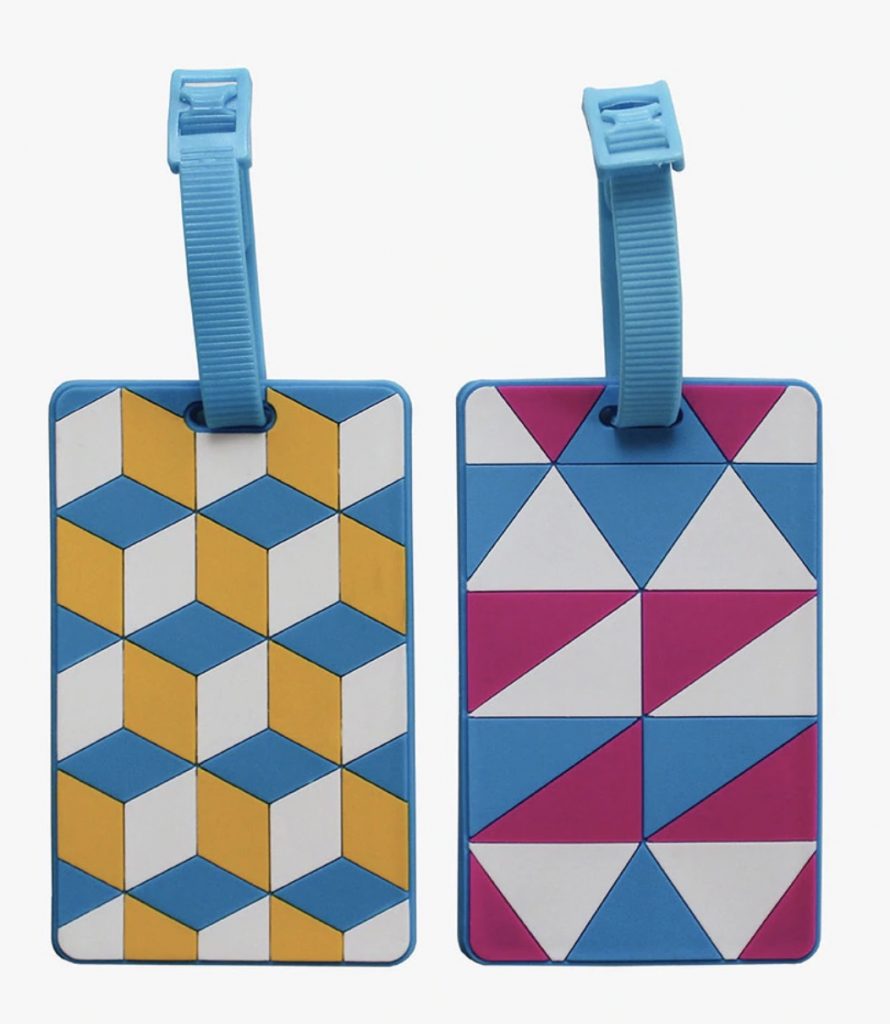 Practical stocking stuffers: Cute luggage tags for travelers at Flt 001