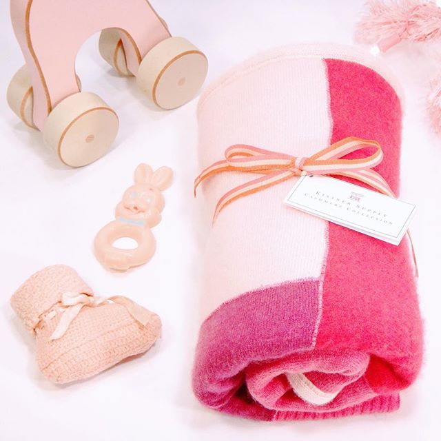 Handmade cashmere patchwork baby blanket from Kistner Supply Co: The best luxury baby gifts and shower splurges