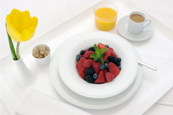 Breakfast in Bed! : Le Petit Dej' breakfast tray