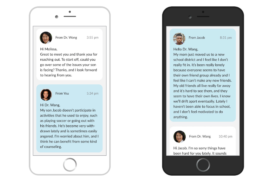 The TeenCounseling app gives teens access to licensed therapists right on their phone | sponsor