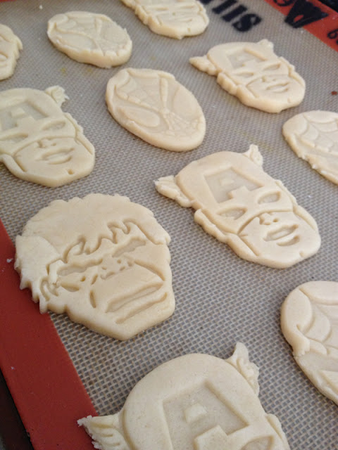 Superhero cookies at Less Than Perfect Life | Cool Mom Picks