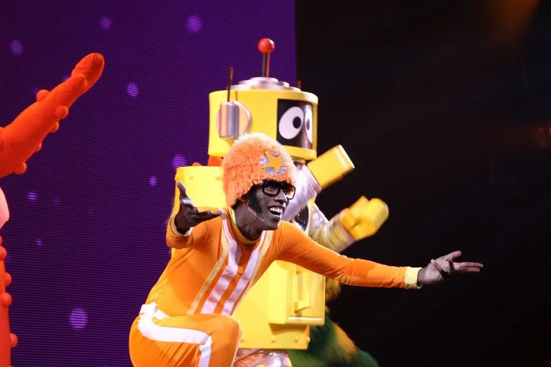 Yo Gabba Gabba! Live! At Radio City! And why can't I stop using these exclamation points!