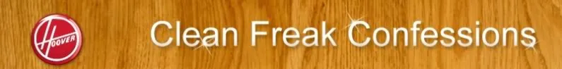 Clean Freak Confessions - Ours and hopefully, yours