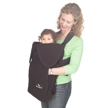 Baby carrier covers prevent Cold Baby Toe Syndrome (CBTS)
