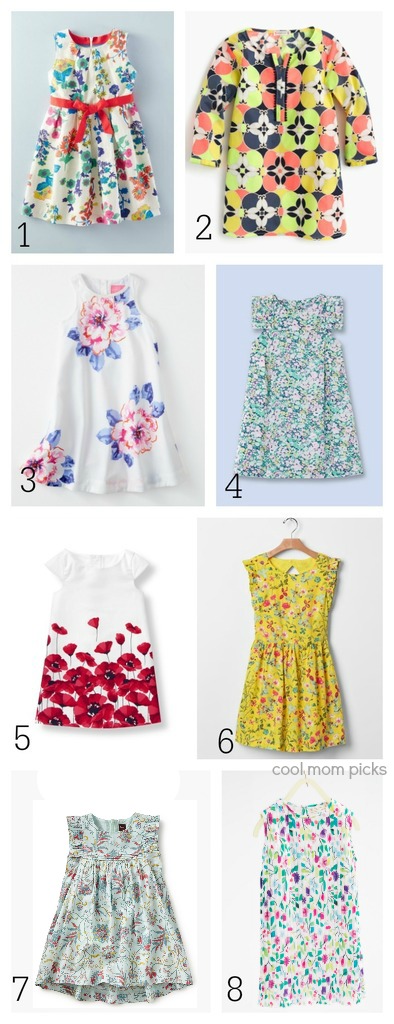 Modern floral easter dresses for girls: 8 options we love