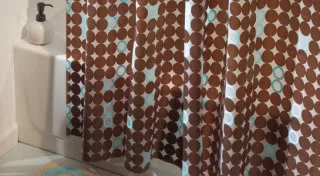 Shower curtains, hold the PVC