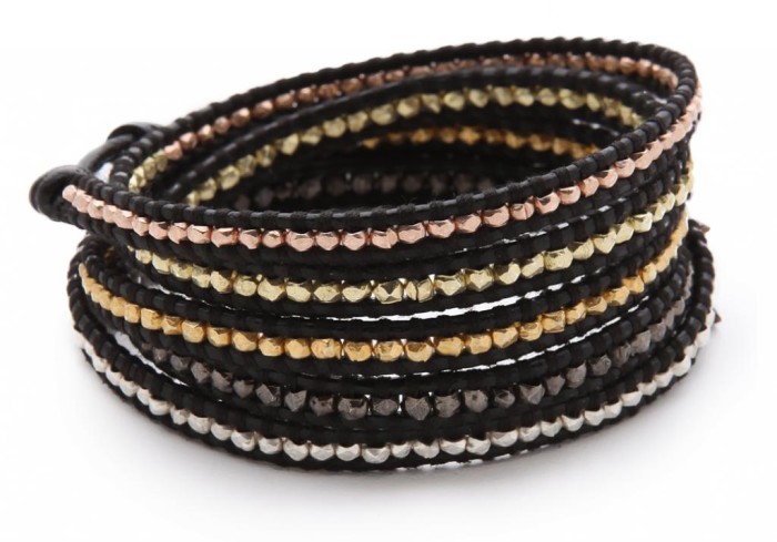 Coolest jewelry of 2014: Chan Luu leather wrap bracelet 