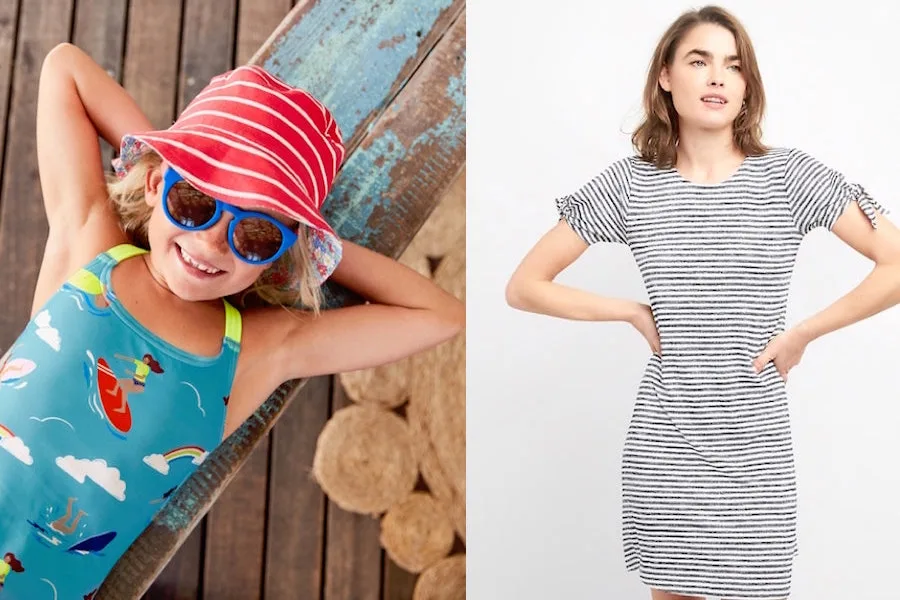 Memorial Day sales: Save money on kids' and adults' summer clothing and accessories at places like Boden and the Gap