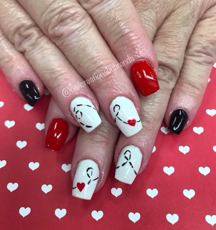 Fun Valentine's Day nails for kids: 5 different styles at Nailed It NZ