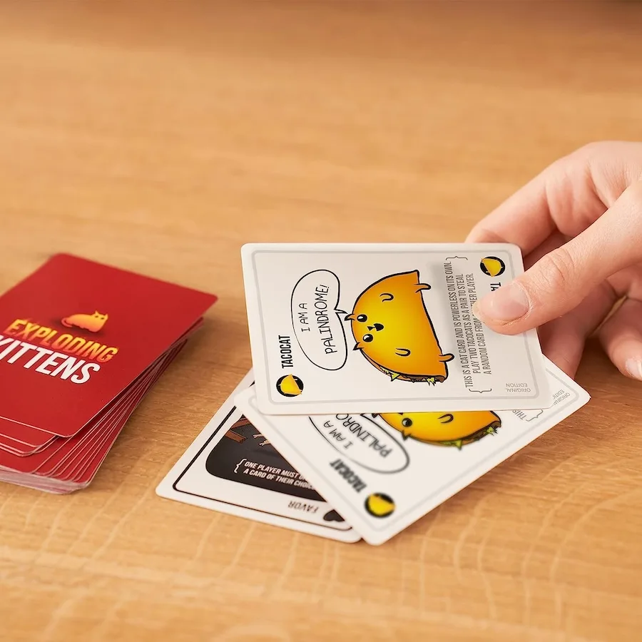 Exploding Kittens: Best games for older kids 10 and up