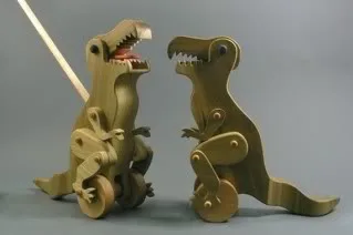 Open the door, get on the floor, everybody walk this dinosaur