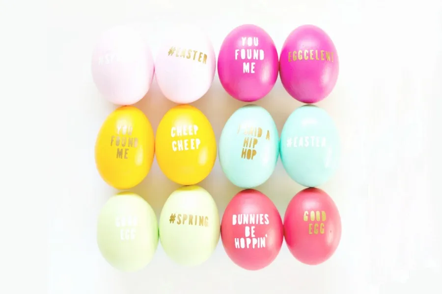Think outside of the kit: 15 cool and unique Easter egg decorating ideas