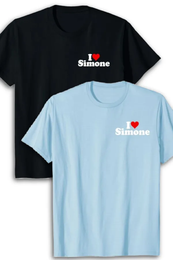 I heart Simone: Affordable tees to show your love