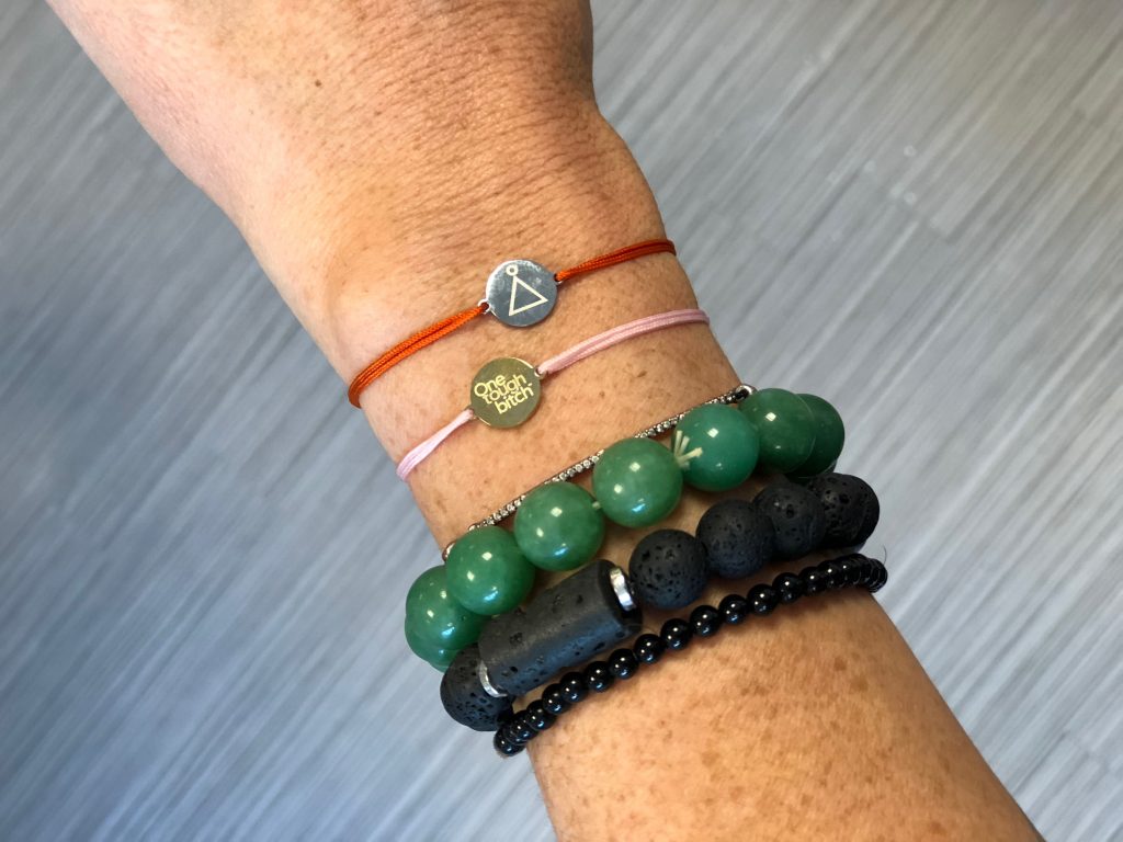One Tough Bitch offers strong women bracelets and necklaces with a great mission | Cool Mom Picks