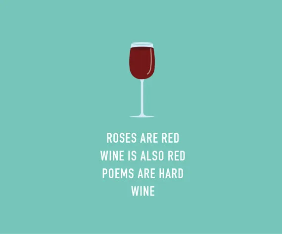 Roses are red: 1 of 16 hilarious Valentines cards on Etsy