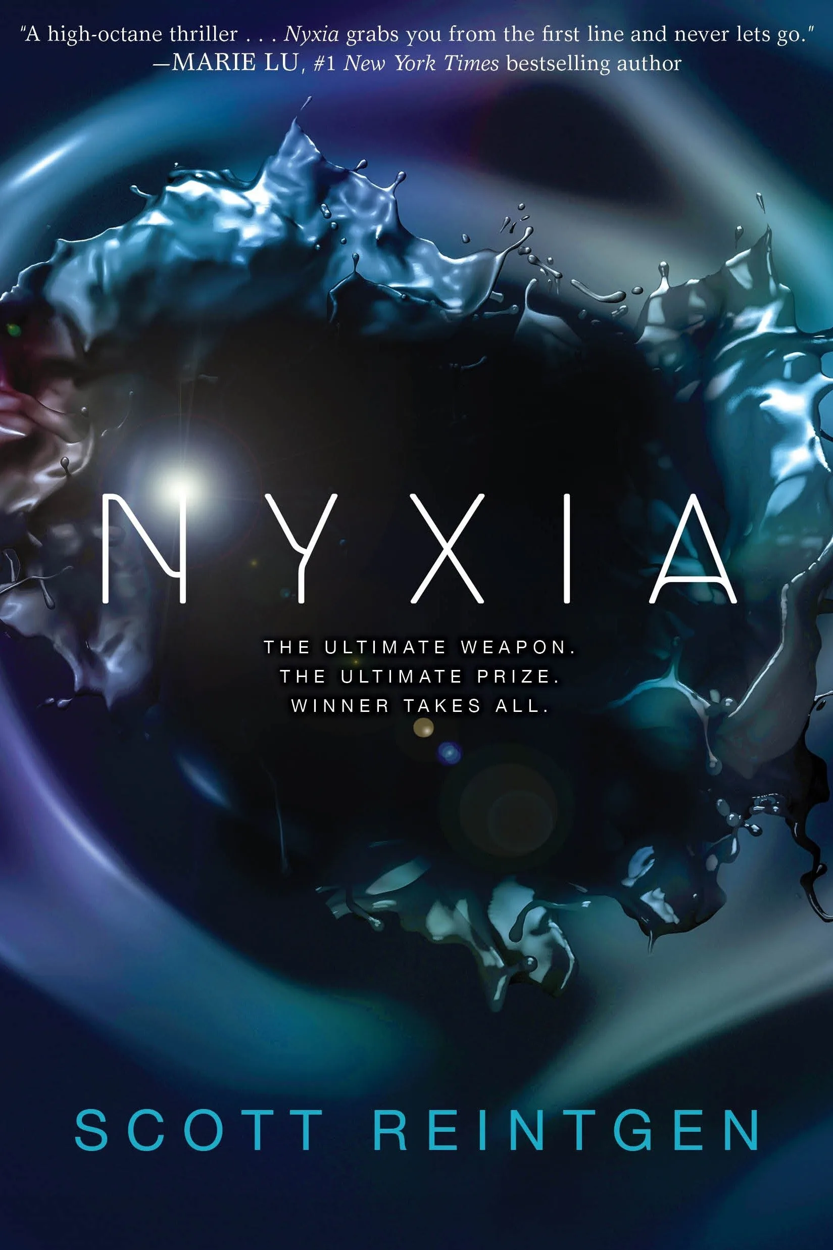 Books for kids who like video games: Nyxia by Scott Reintgen