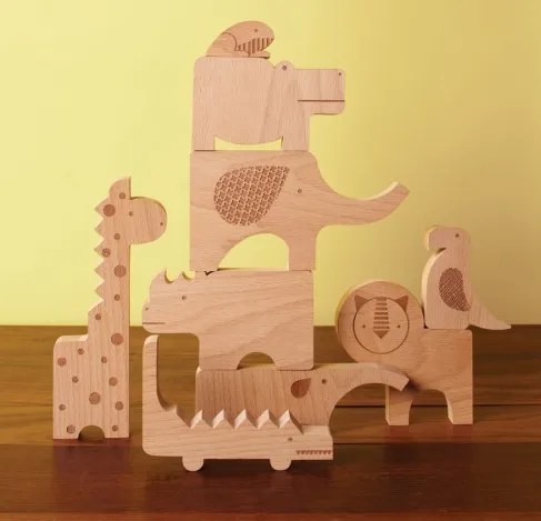 Wonderful wooden blocks for multitasking kids