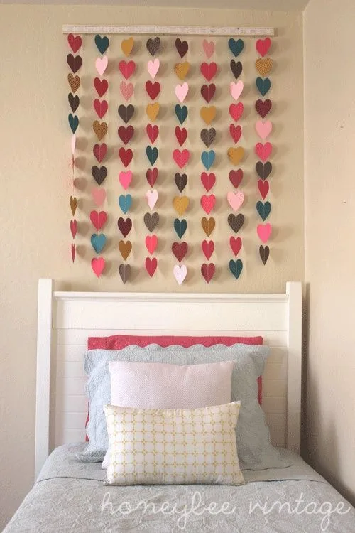 DIY wall art idea from Honeybee Vintage