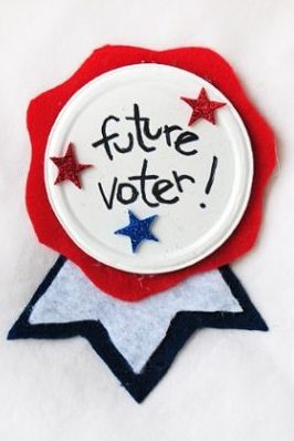 Future Voter craft for kids by Fun Family Crafts