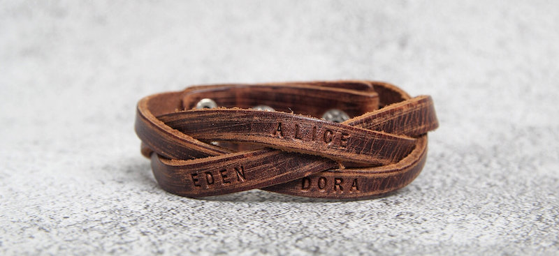 Best Father's Day jewelry and accessories: Braided cuff at Alice & Bo