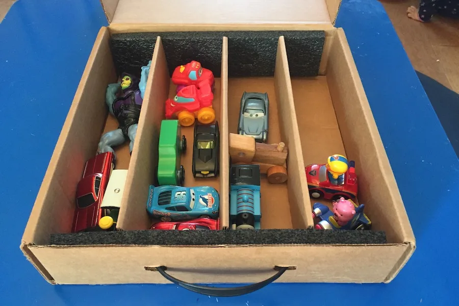 6 surprising things you should never throw away because they make great toy storage solutions.