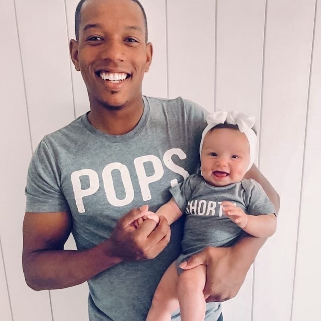 Funny baby gift ideas: Pops/Shorty baby and me set from KaAns Designs
