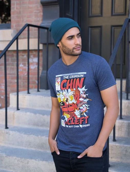 Retro nicktoons tees and accessories: Crimson Chin Cleft from Fairly Oddparents at BoxLunch | mompicksprod.wpengine.com