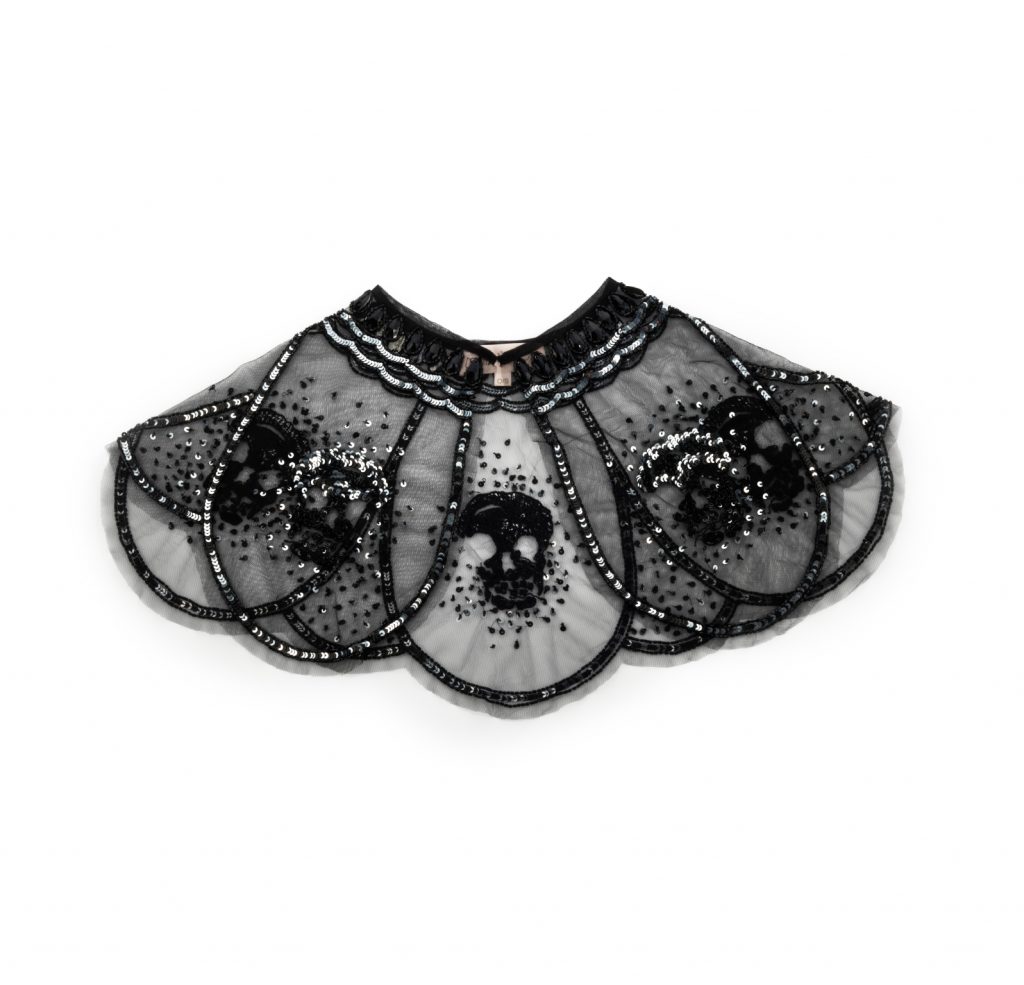 Tutu du Monde x Nununu skull embroidered cape