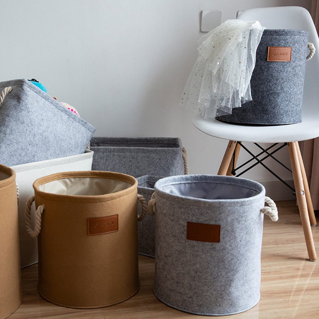 Spring cleaning checklist: Toy storage bins at Storange Studio 