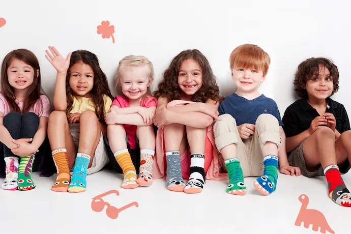 PALS takes mismatched socks to another (really fun) level.