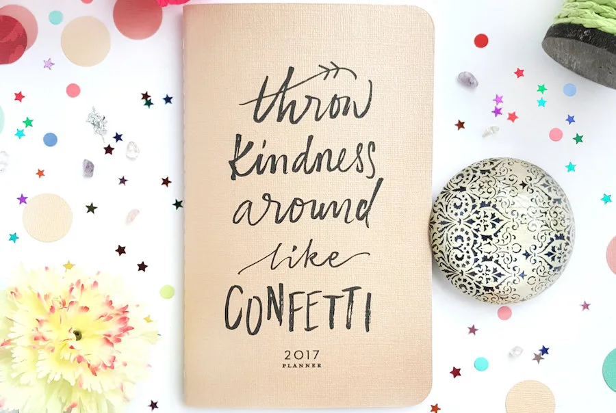 Wonderful inspirational 2017 planners to help you own 2017 like a boss