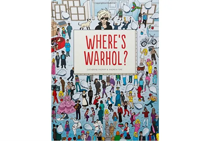 Where's Warhol art history picture book for kids and adults by Catherine Ingram & Andrew Rae