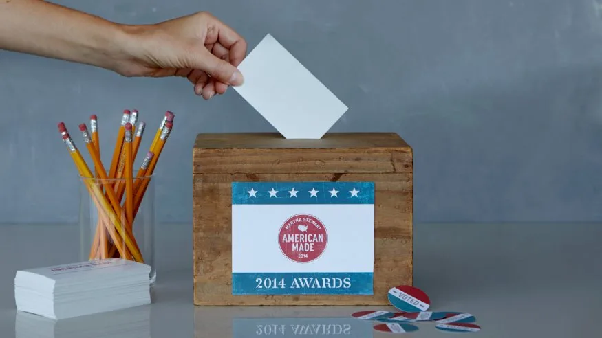 Martha Stewart American Made awards: you vote!