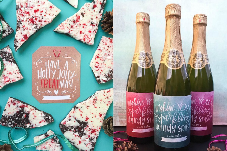 Ultimate holiday printable gift tag collection for all your last-minute gifting needs!