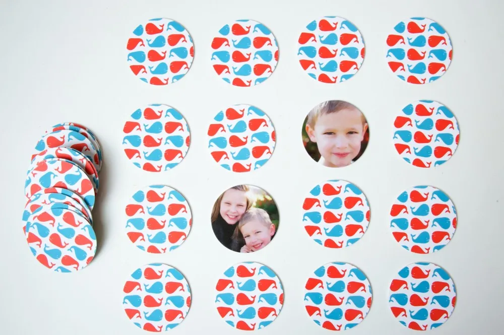 Custom photo memory game