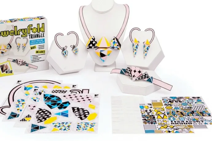 Jewelry Fold Paper Jewelry Kits by Paper Punk: Awesome craft gifts for kids