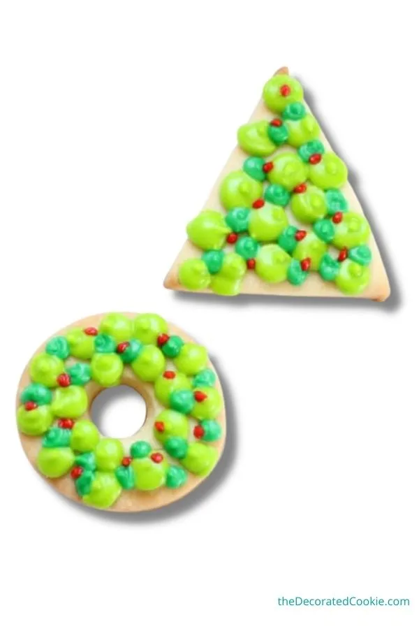 Easy Christmas cookies from The Decorated Cookie