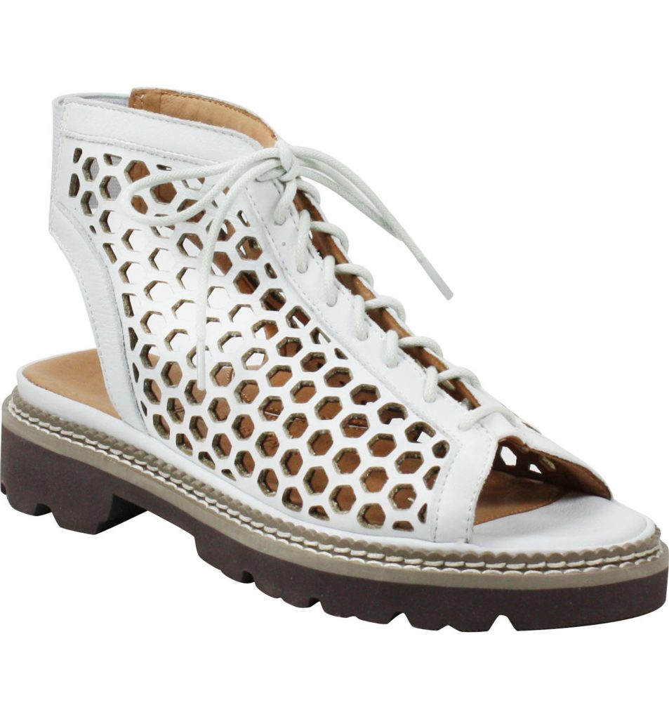 Favorite cute, comfy shoes on sale at Nordstrom right now:  L'Amour de Pieds Dantu Lace-Up Sandal with lug sole. So great!