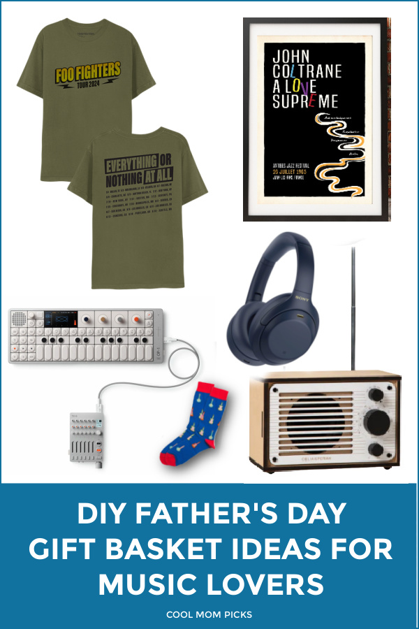 DIY Father's Day gift basket ideas for music lovers | Cool Mom Picks 
