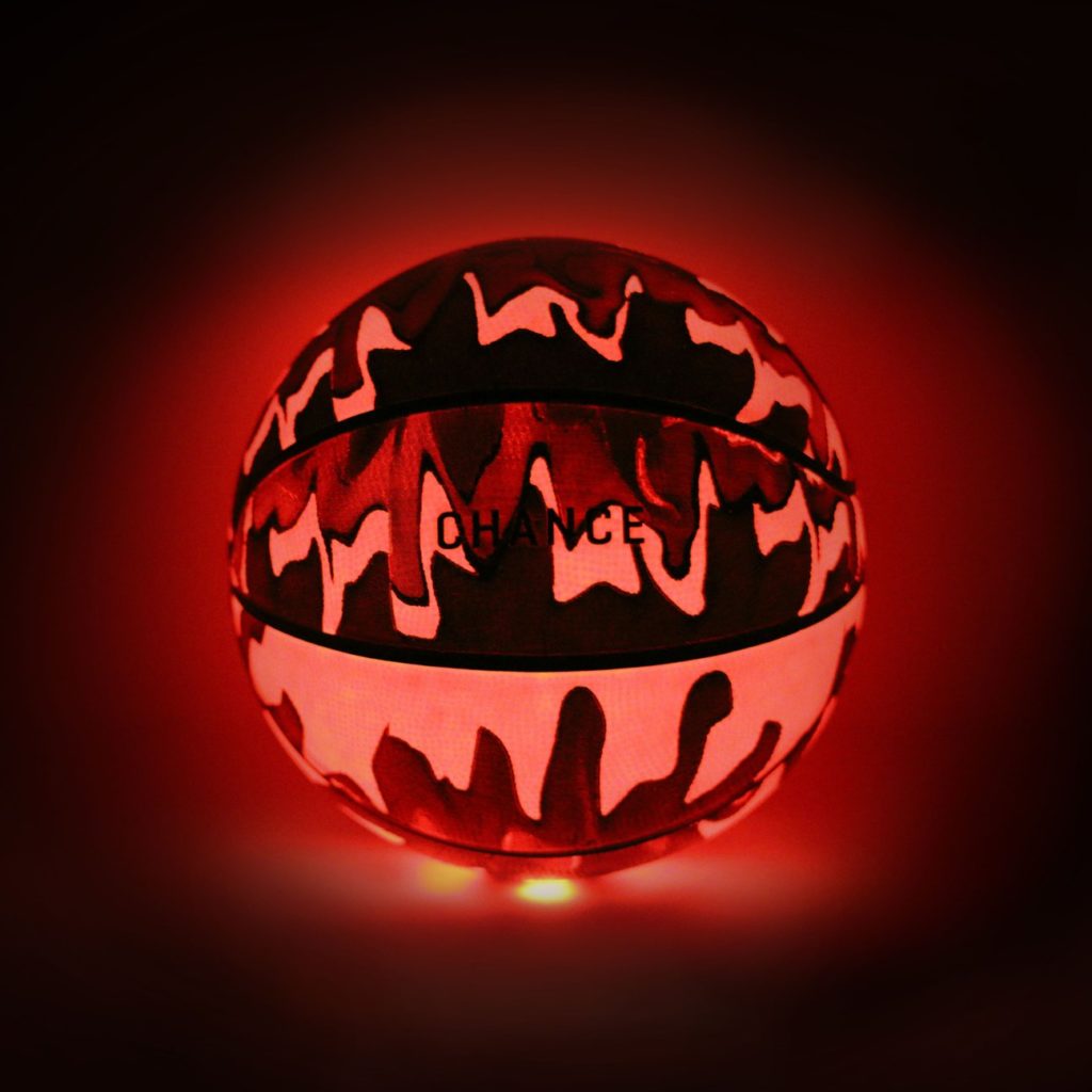 The Chance light-up volt basketball