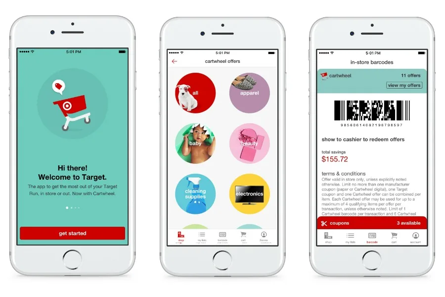 Target app now with Cartwheel: Same savings, 1 less app on your phone