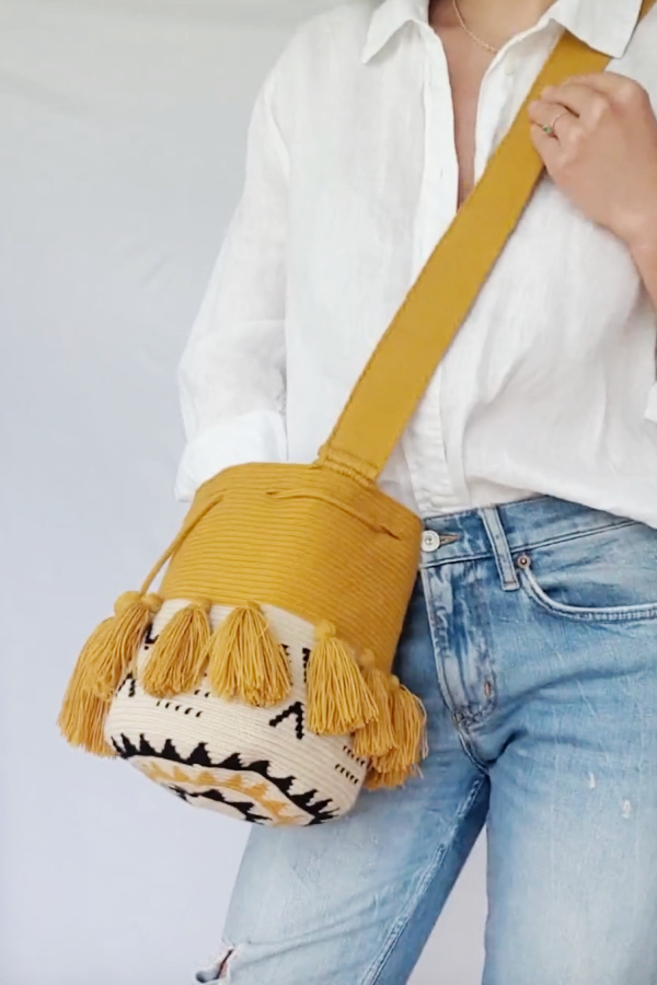 Love the authentic Wayuu Mochila bags -- you may have discovered them via Encanto