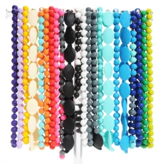 Baby-friendly bling: necklaces safe for little nibblers