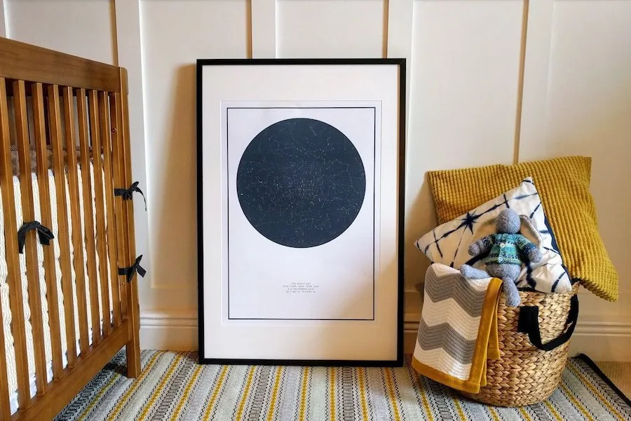Custom Night Sky star maps are a modern way to capture a special moment.