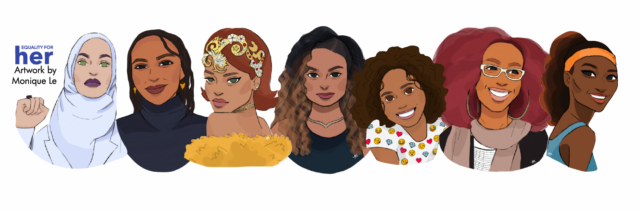Modern HERstory portrays 50 diverse women doing incredible things TODAY! | by Equality for HER and illustrated by Monique Le | mompicksprod.wpengine.com