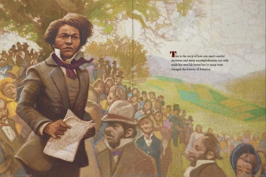 Frederick Douglass: The Lion Who Wrote History children's biography by Walter Dean Myers