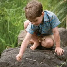 Organic play clothes of a different stripe