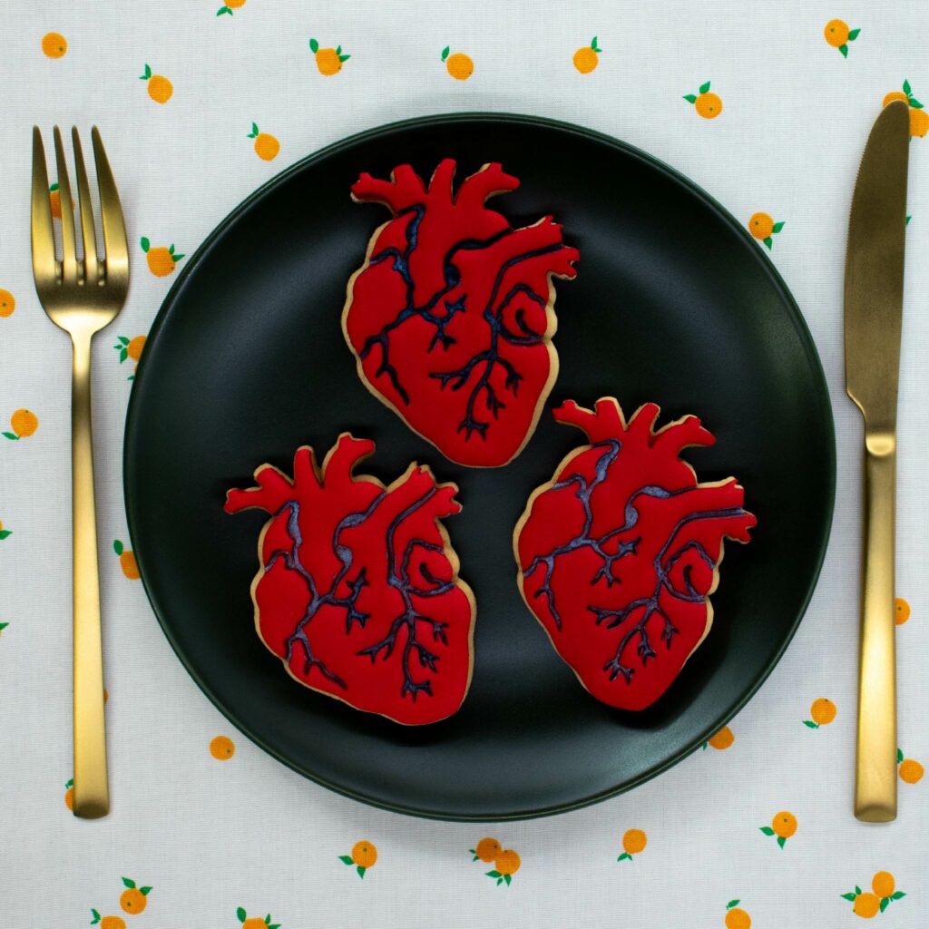 Anti-Valentines Gifts: Anatomical Heart cookie cutter from Bakerlogy