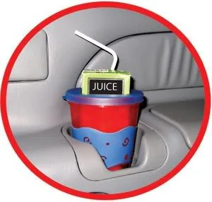 Showing the juice box who's boss